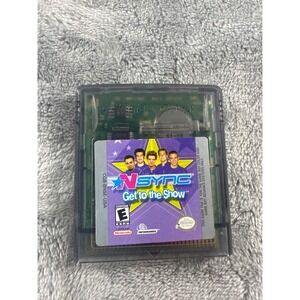 NSYNC Get to the Show Nintendo Game Boy Color GBC Video Game Cartridge